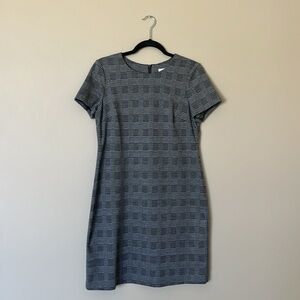 Calvin Klein Black and Gray Dress